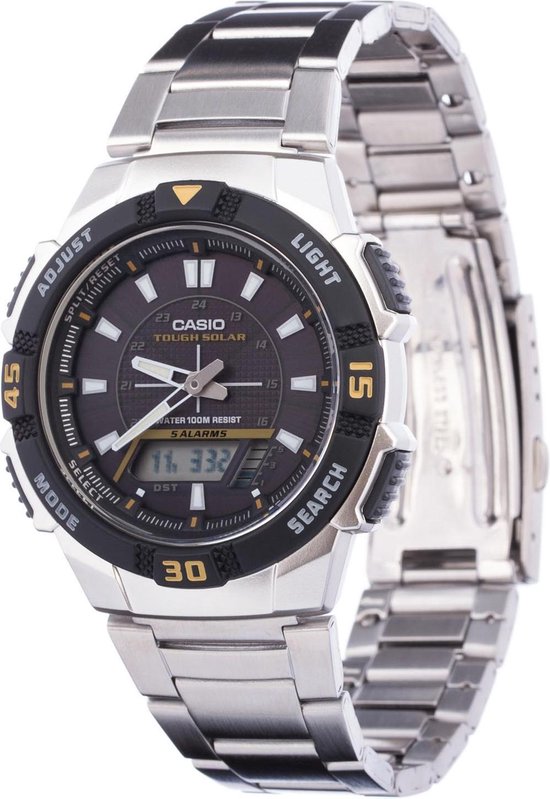 Casio AQ-S800WD-1EVEF - Horloge - 42 mm - Staal - Zilverkleurig