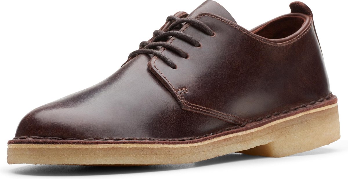 Clarks Desert London - Maat 36 - Dames Veterschoenen - Chestnut Leather