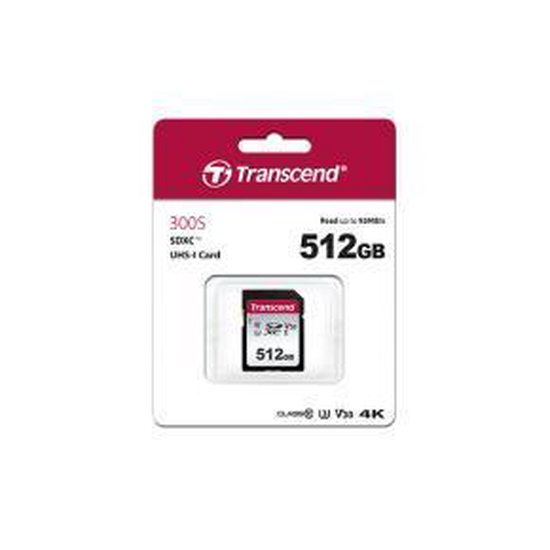 Transcend 128GB, UHS-I, SD flashgeheugen SDXC Klasse 10 NAND