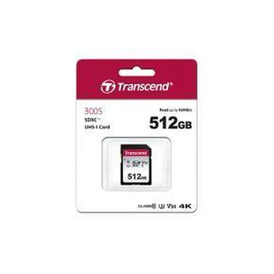 Transcend 128GB, UHS-I, SD flashgeheugen SDXC Klasse 10 NAND