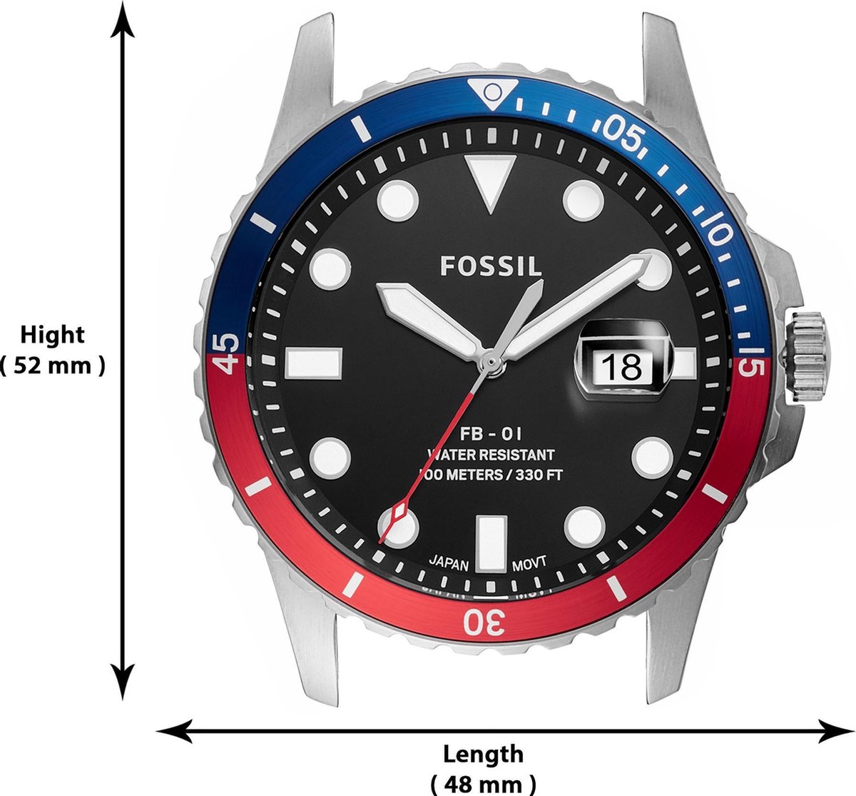 Fossil FB-01 FS5657 Heren Horloge