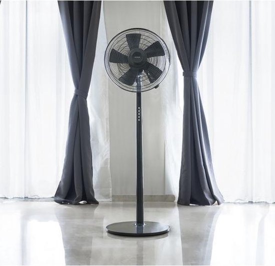 Cecotec ForceSilence 550 Smart - Statiefventilator GRIJS