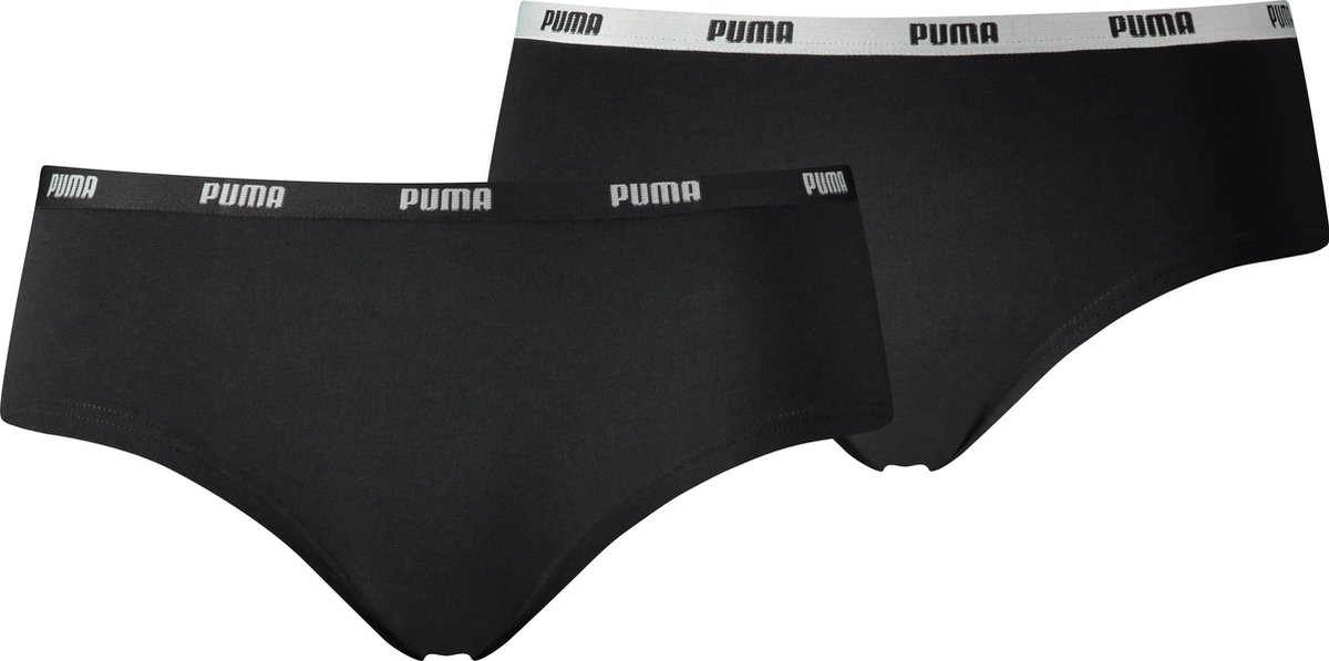 boxers, zwart, ondergoed, elastische tailleband, tweepak