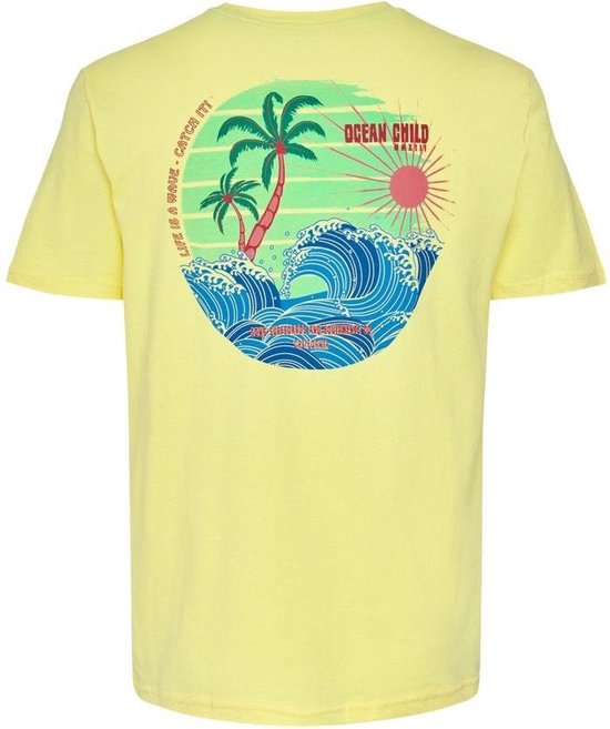 Only & Sons Heren T-Shirt - Sunshine - Maat M