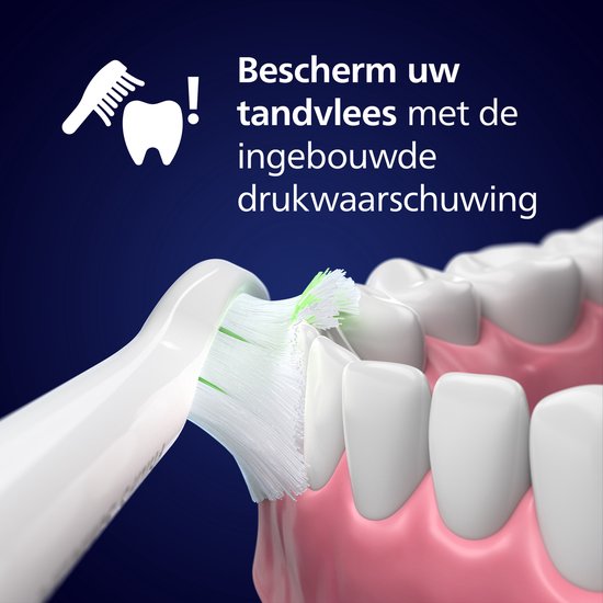 Philips Sonicare 5500 Series - Elektrische Tandenborstel - Wit - Wittere tanden - HX7110/01