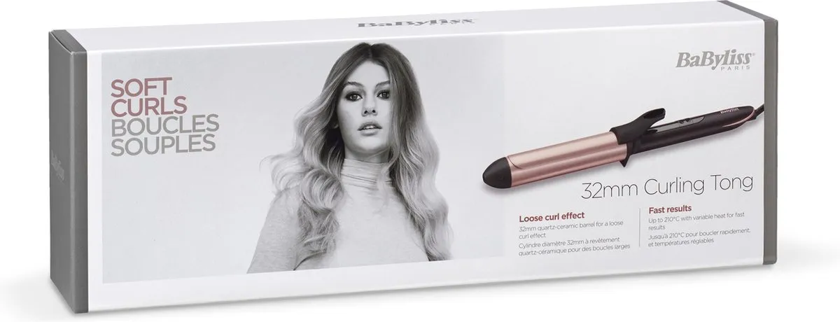 BaByliss ® 32mm Curling Tong C452E - Krultang