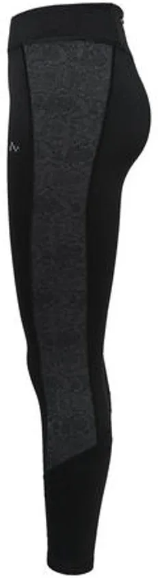 Only Play Hiss Run Brushed Tights Dames Sportlegging - Black - Maat XS