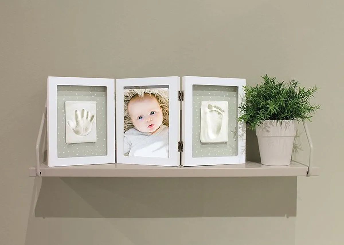 Happy Hands Baby Print Triple Frame Kit