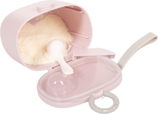 Bo Jungle - Doseerdoos melkpoeder - met maatlepel - Bewaarbakje babyvoeding - Snackhouder - 500ml -