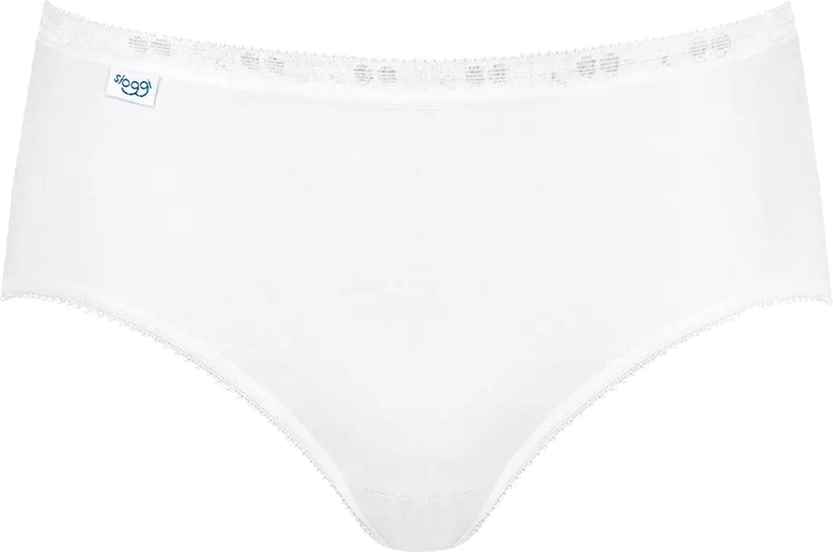 broek, ondergoed, wit, hoog model, comfort