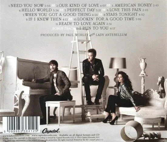 Lady Antebellum - Need You Now - CD