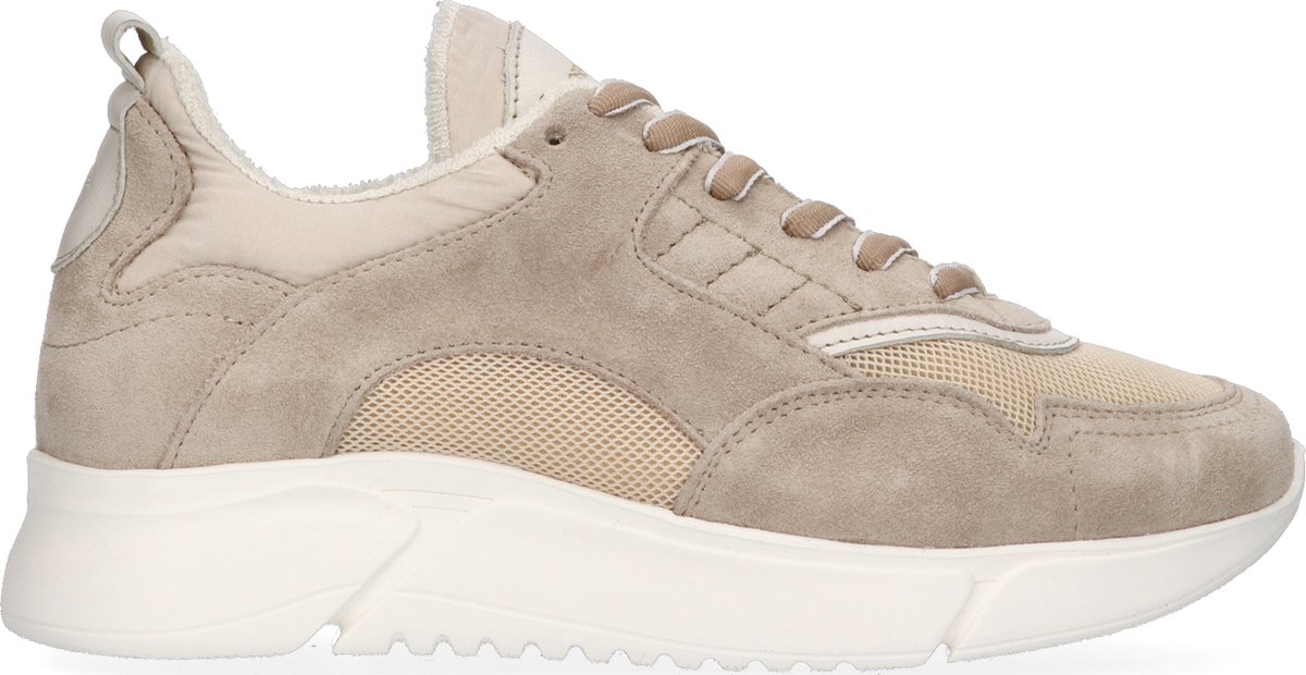 sneaker, suede, beige, mesh, chunky-sole