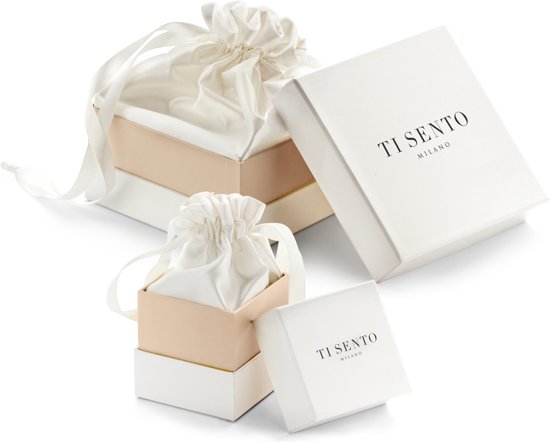 TI SENTO - Milano Ring 12116ZI - gerhodineerd zilver - 17.25mm