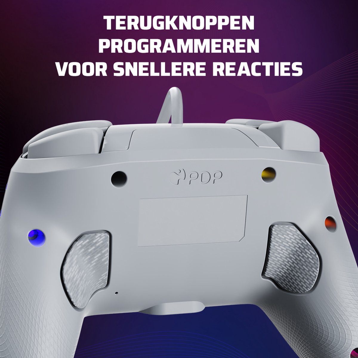 PDP Afterglow WAVE - Bedrade Controller - Grijs - Nintendo Switch