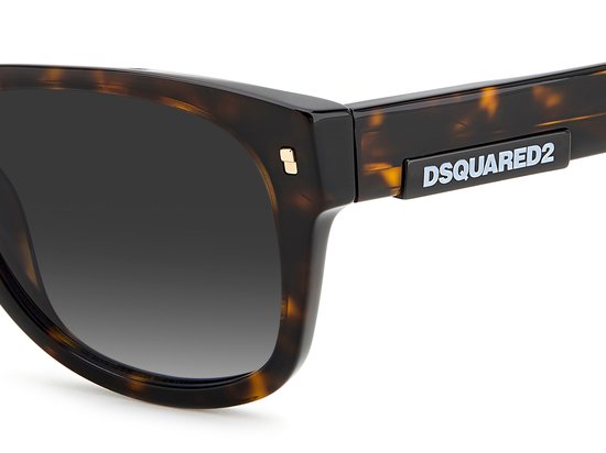 DSQUARED2 Zonnebril (D20046/S) Volwassenen Bruin Volledig omrand