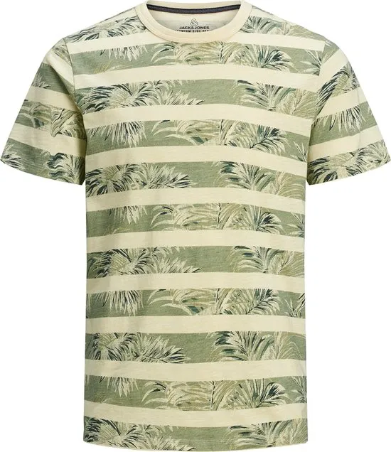 Jack & Jones - JPRDUSTIN BLU, AOP TEE SS - S - CREW NECK - Pear Sorbet - Mannen