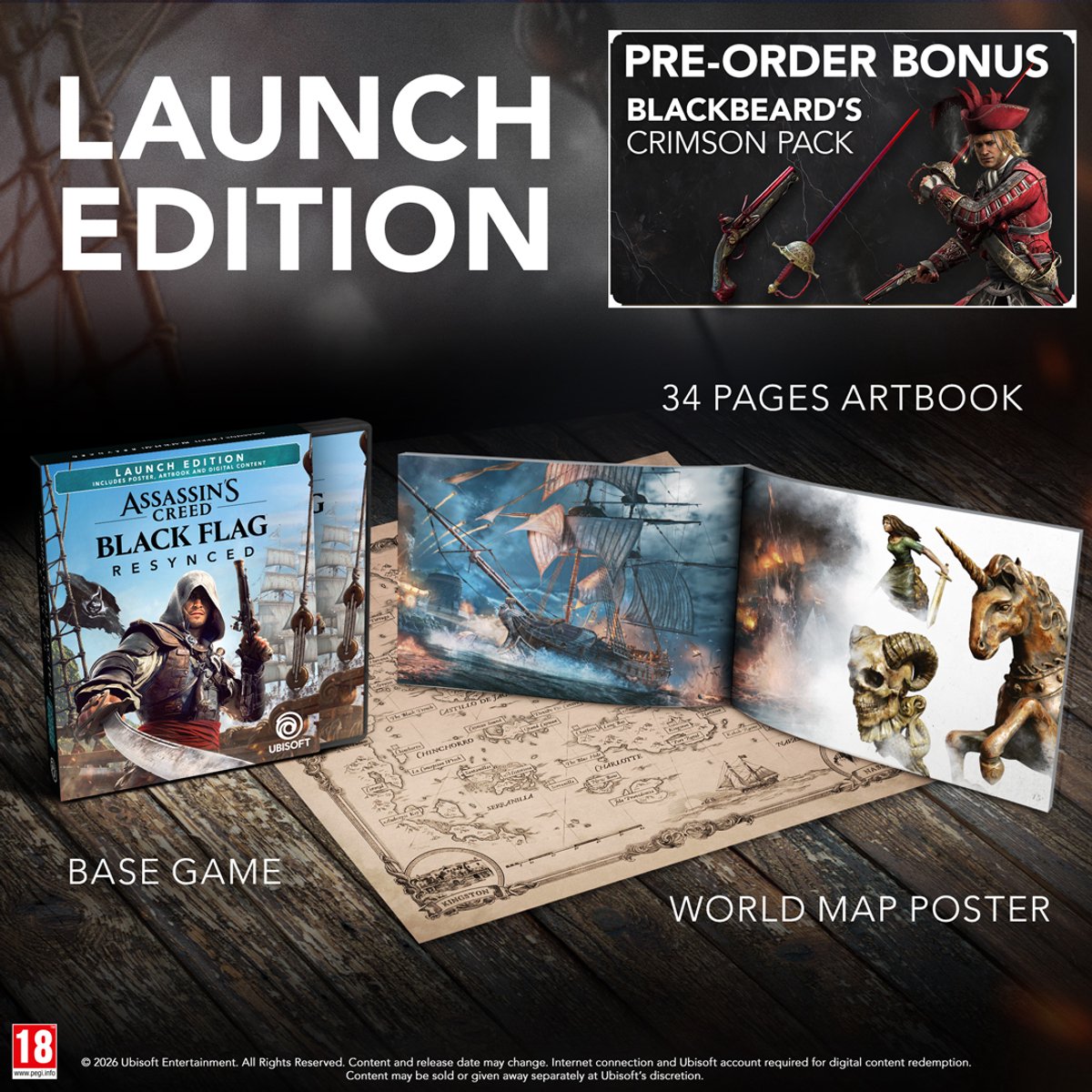 Assassin's Creed: Black Flag Resynced - Launch Edition - PS5