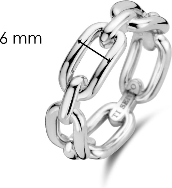 TI SENTO Ring 12205SI - Zilveren dames ring - Maat 50