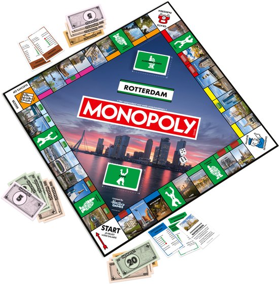Monopoly Rotterdam - Bordspel - Gezelschapsspel