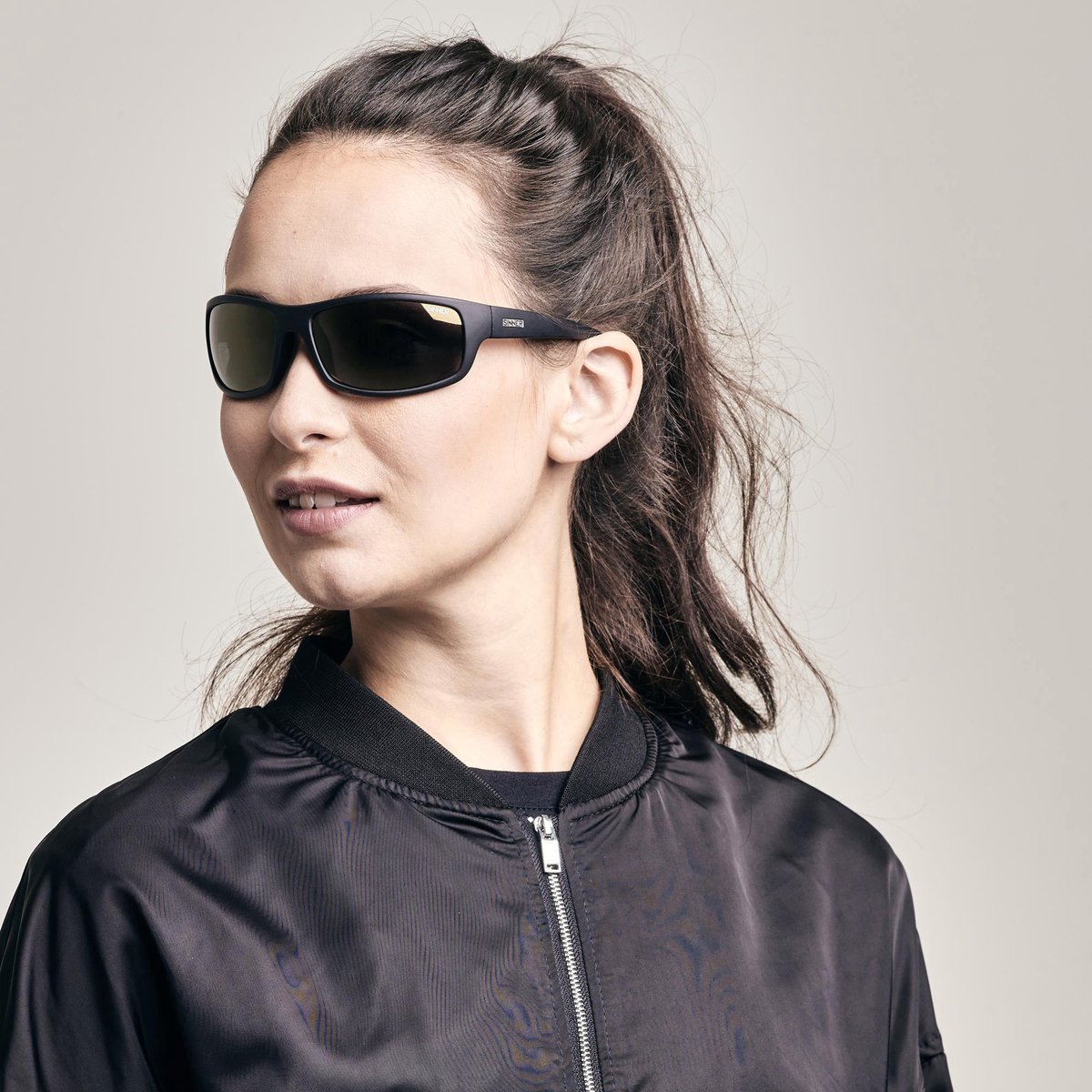 Sinner Zonnebril Unisex Monarch - Zwart - One Size