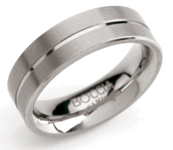 Boccia Titanium - 0101-07 Ring - 19.50 mm