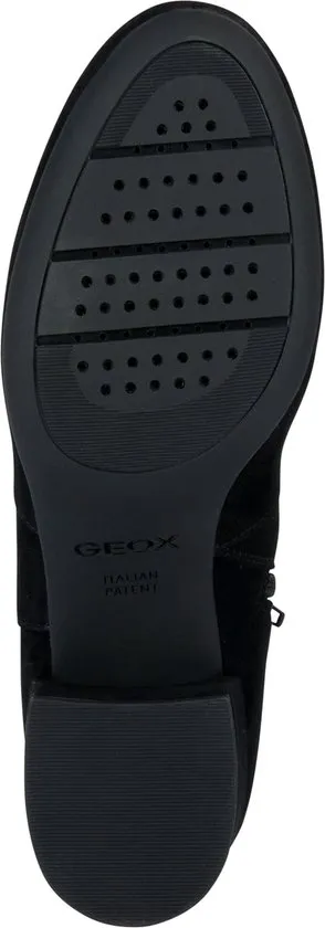 GEOX  - Maat 39 - D ELEANA Dames Laarzen - BLACK