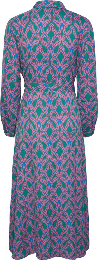 PIECES - Maat S - PCASHLEY LS MIDI SHIRT DRESS D2D Dames