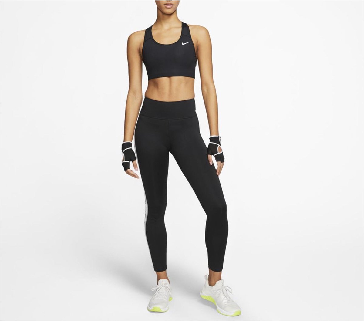 Nike - L -Dri-FIT Swoosh Nonpded Sportbeha  Dames