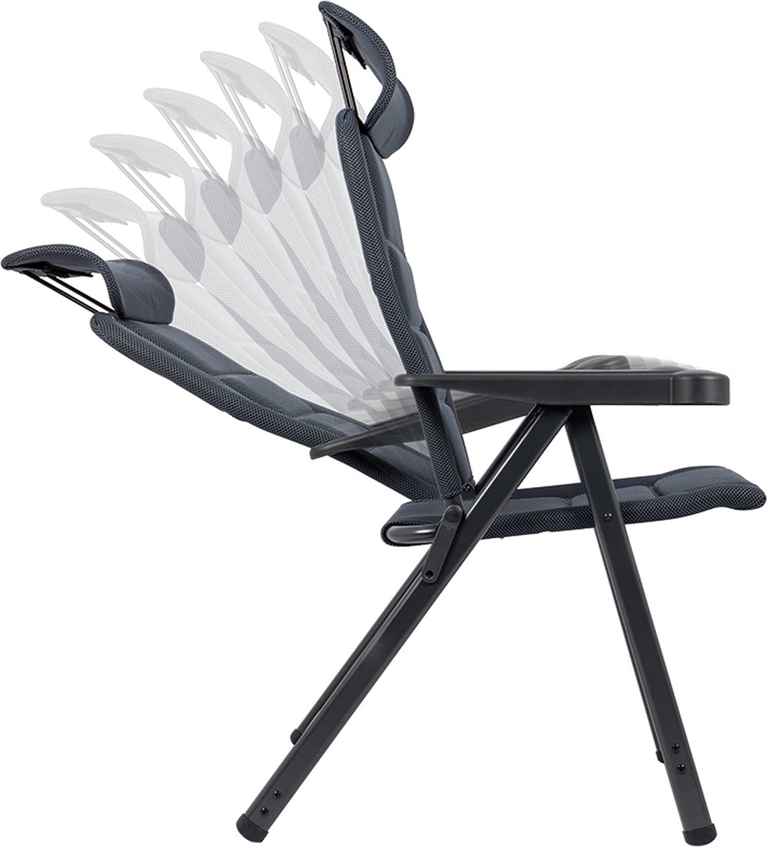 Crespo - Standenstoel - M - AP/237 - Air-Deluxe - Compact - Grijs