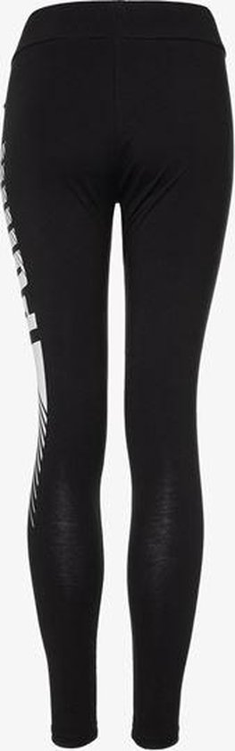 PUMA  - Maat XL - ESS+ Graphic Leggings Legging Dames - Puma Black