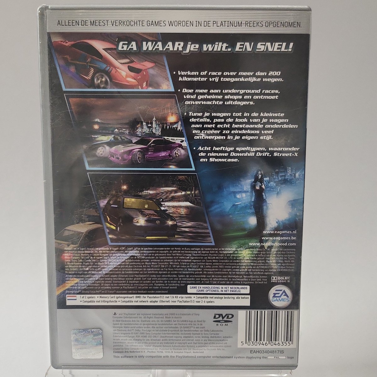 Need For Speed: Underground 2 - Playstation 2