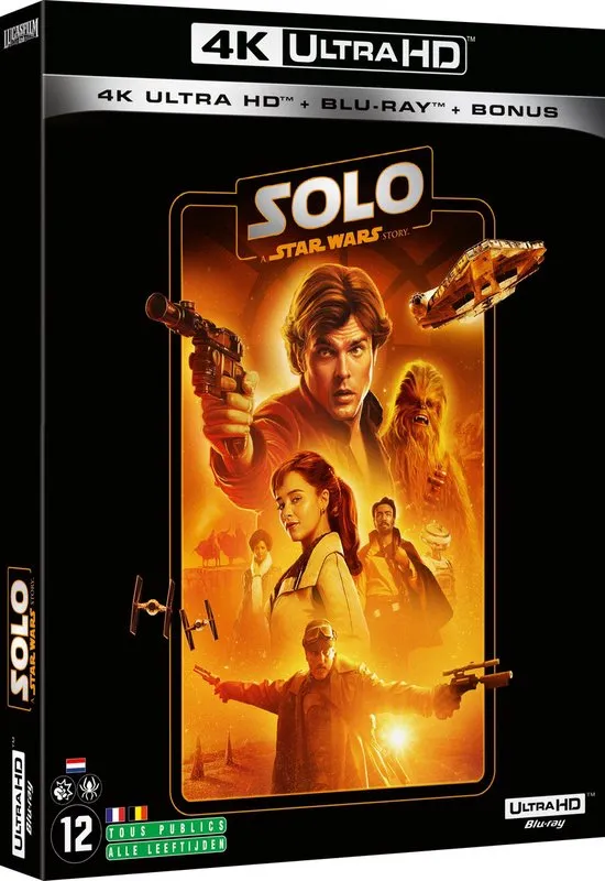 Solo: A Star Wars Story (4K Ultra HD Blu-ray) (Import zonder NL)