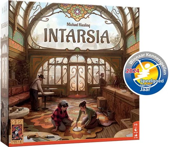 999 Games - Intarsia - Bordspel - Met 2 verschillende spelvarianten - Winnaar Speelgoed van het Jaar