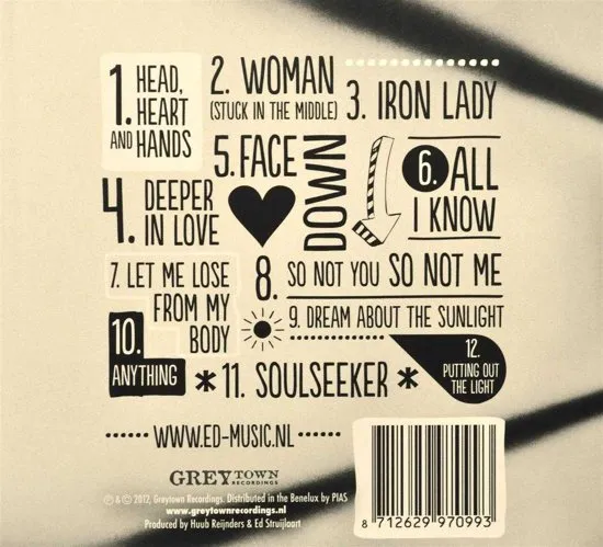 Ed Struijlaart - Head, Heart And Hands - CD