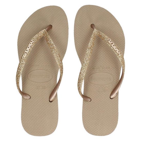 Havaianas Slim Glitter Dames Slippers - 41/42