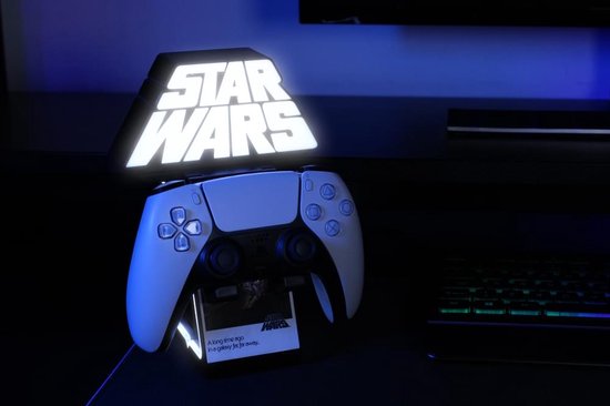 Cable Guys Ikon - Star Wars - Star Wars Logo Light Up Telefoon & Controller Oplader/Houder