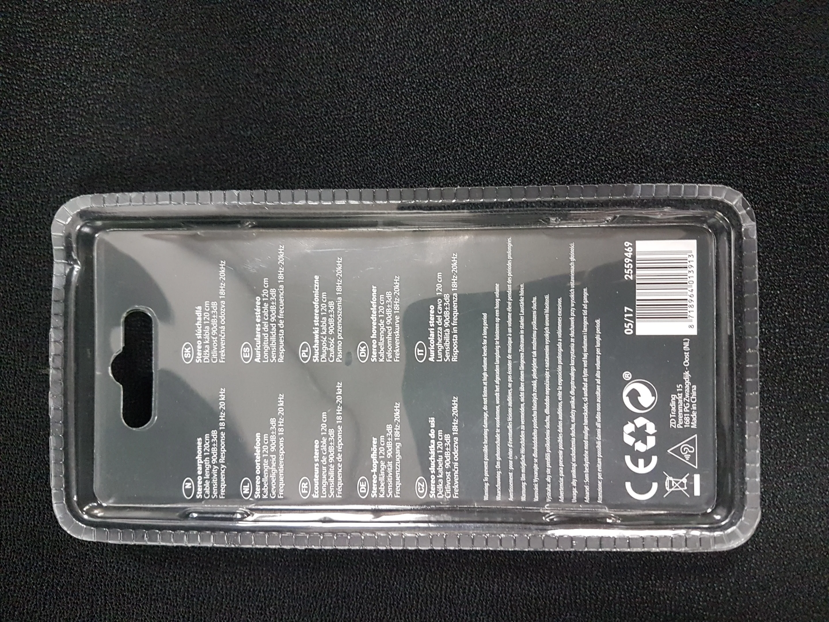 ZD Trading stereo-oortelefoon 2559469 - Black Zd