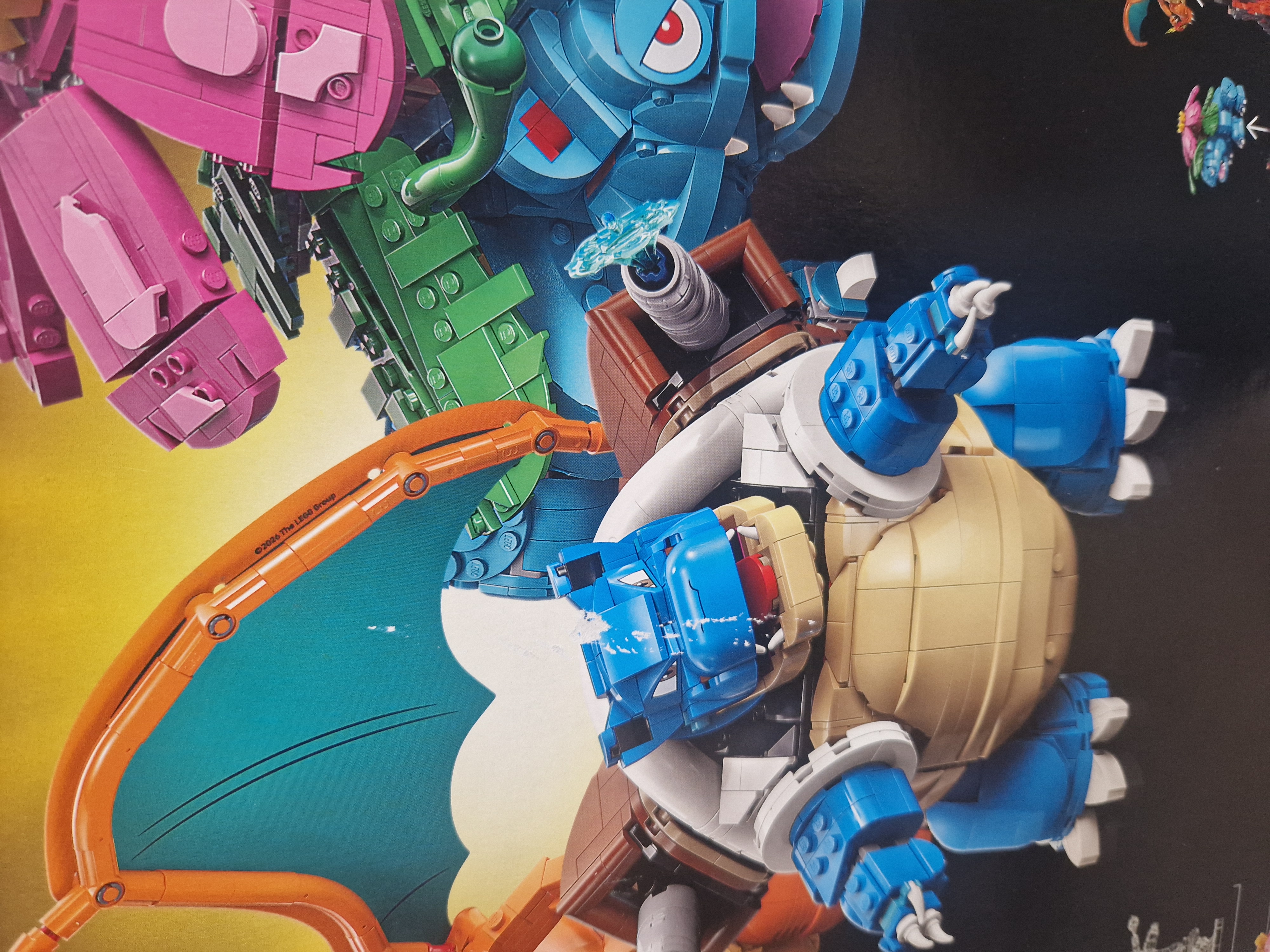 LEGO Pokémon Venusaur, Charizard en Blastoise - 72153