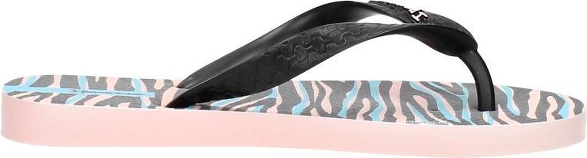 Ipanema Slippers - Maat 27/28 - Meisjes - zwart - roze - lichtblauw
