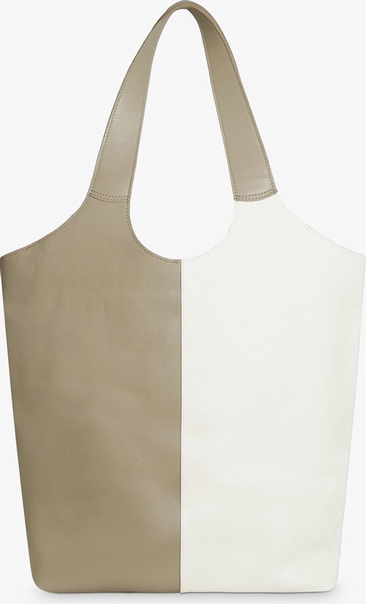 MyoMy My Sarah Bag Shopper mix rambler off white & sand