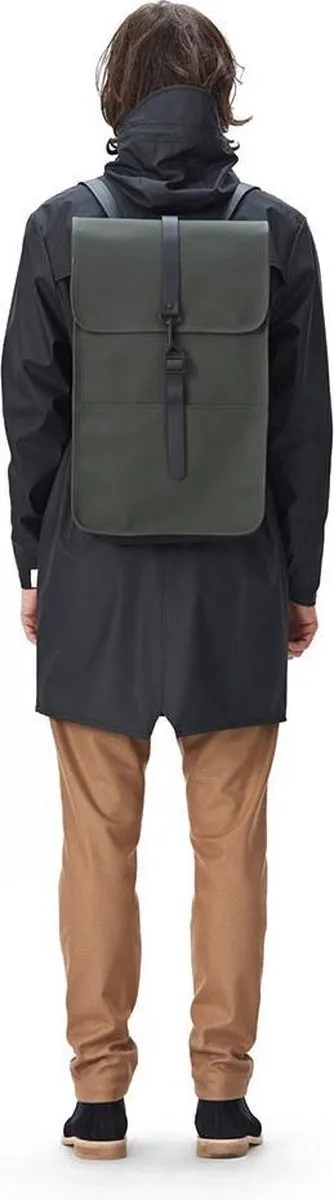 Rains Backpack Unisex - Donkergroen - One Size