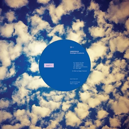 Analogue Creatures - Immersion - LP 10"