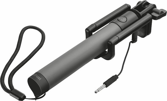 Trust Urban - Opvouwbare Selfie Stick - Zwart
