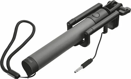 Trust Urban - Opvouwbare Selfie Stick - Zwart