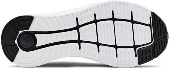 Under Armour W Charged Impulse Dames Hardloopschoenen - Wit/Zwart - Maat 40