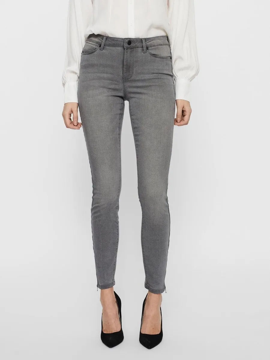 VERO MODA VMTILDE - Maat S X L32 - MR S ANK ZIP J VI222 GA NOOS