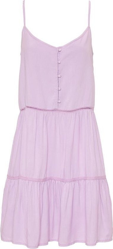 Beachlife Maat L  Lilac Check Strandjurk Dames