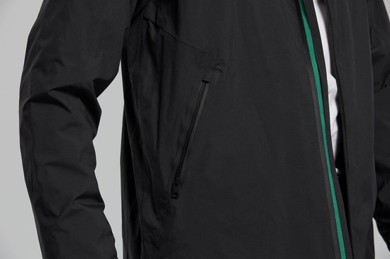 Basil -maat S-Skane Regenjas Heren - Zwart