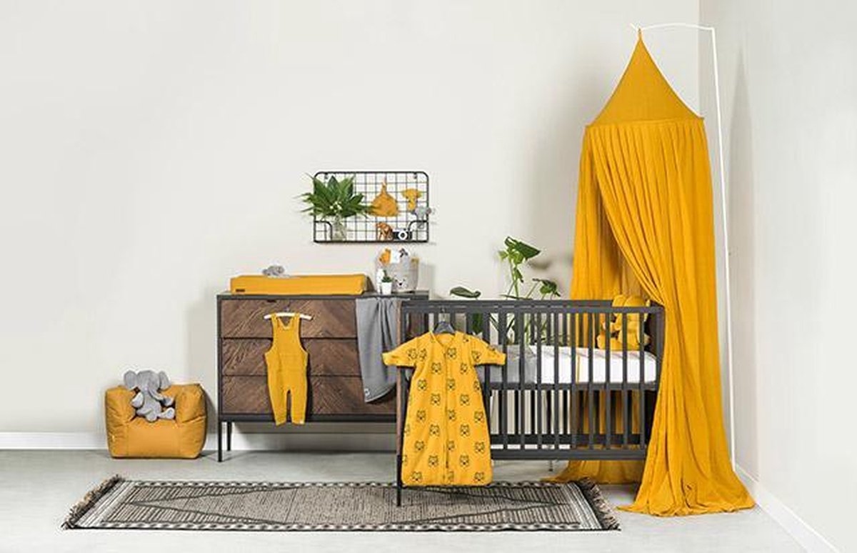 Jollein Klamboe Vintage - 245cm - Mustard