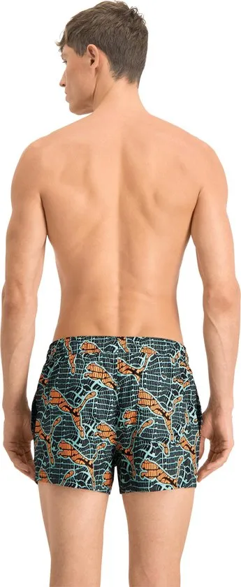 PUMA Maat S SWIM MEN CAT LOGO AOP SHORT SHORTS 1P